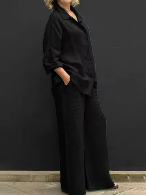 Conjunto Feminino Calça e Blusa Zaery