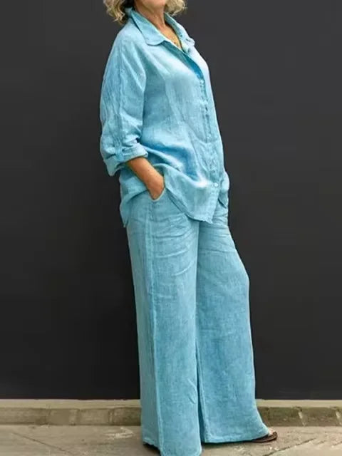 Conjunto Feminino Calça e Blusa Zaery