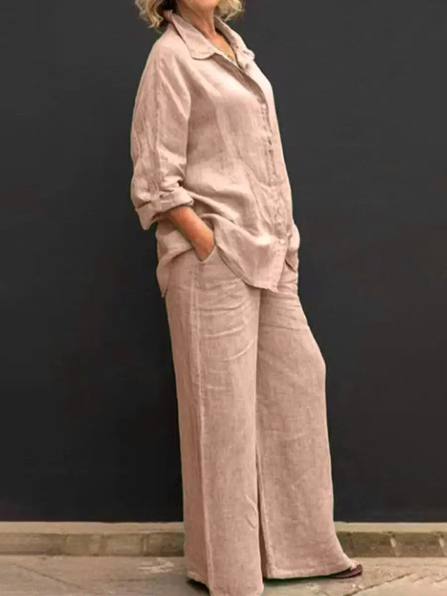 Conjunto Feminino Calça e Blusa Zaery