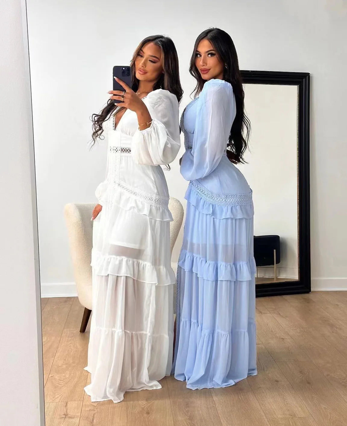 Vestido Boho Chic longo