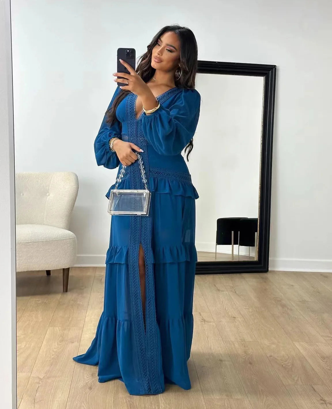 Vestido Boho Chic longo