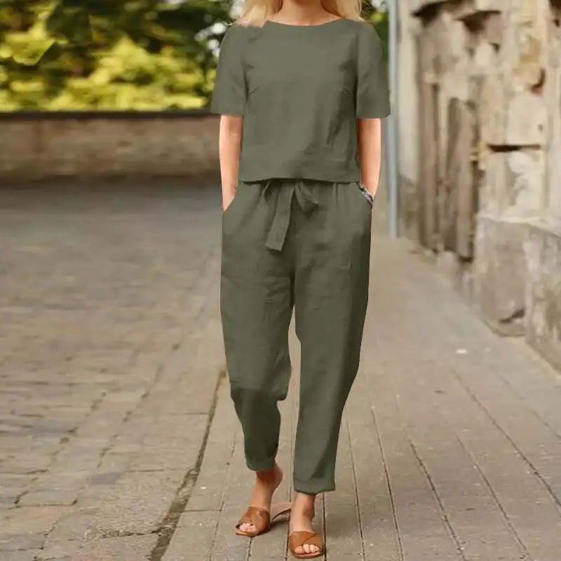 Conjunto Feminino Calça e Blusa