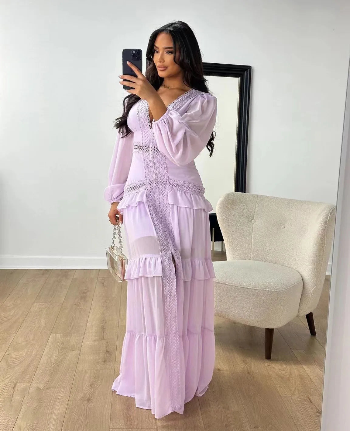 Vestido Boho Chic longo