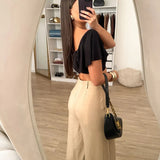 Conjunto Cropped e Calça Samantha