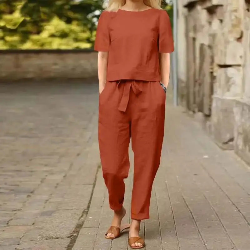 Conjunto Feminino Calça e Blusa
