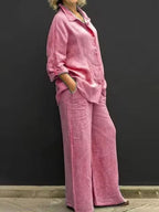 Conjunto Feminino Calça e Blusa Zaery