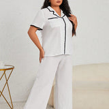 Pijama Longo Plus Size Camila