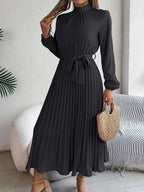 Vestido Longo Plissado