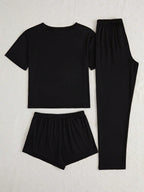 Conjunto De Pijama 3 Peças