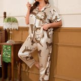 Pijama Plus Size De Onças