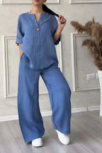 Conjunto Calça e Blusa Elegante