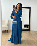 Vestido Boho Chic longo