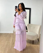 Vestido Boho Chic longo